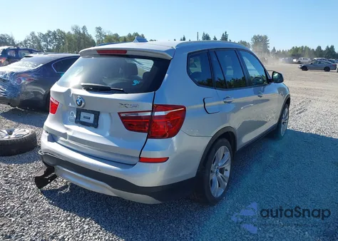2016 BMW X3 xDrive35I из США, поврежденный, VIN 5UXWX7C56G0K36733